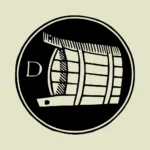 Alphabet 'D' Barrel Vector