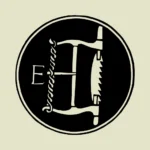 Alphabet 'E' Saw Vector