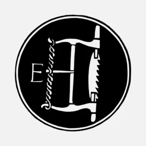 Alphabet 'E' Saw Vector