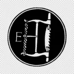Alphabet 'E' Saw Vector