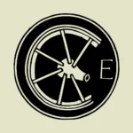 Alphabet 'E' Wheel Vector