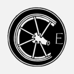 Alphabet 'E' Wheel Vector