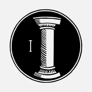 Alphabet 'I' Column Vector