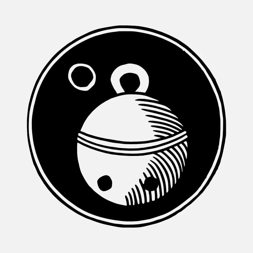 Alphabet 'O' Bell or Incense Burner Vector