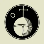Alphabet 'O' Globus Cruciger Vector