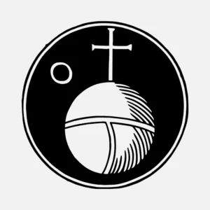 Alphabet 'O' Globus Cruciger Vector