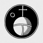 Alphabet 'O' Globus Cruciger Vector