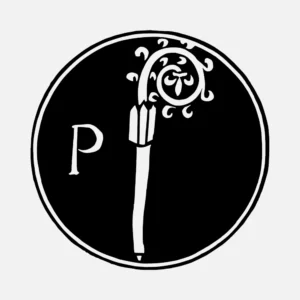 Alphabet 'P' Crozier Vector