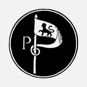 Alphabet 'P' Flag Vector