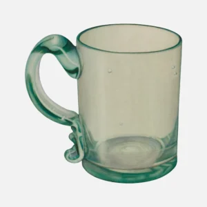 Glass Green Mug