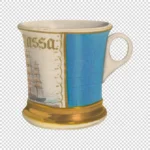 Gold Shaving Mug