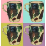 Large Abstract Mug