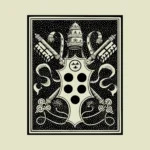 Leo X Papal Arms Design Vector