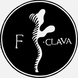 Alphabet 'F' Clava Club Cudgel Design Vector
