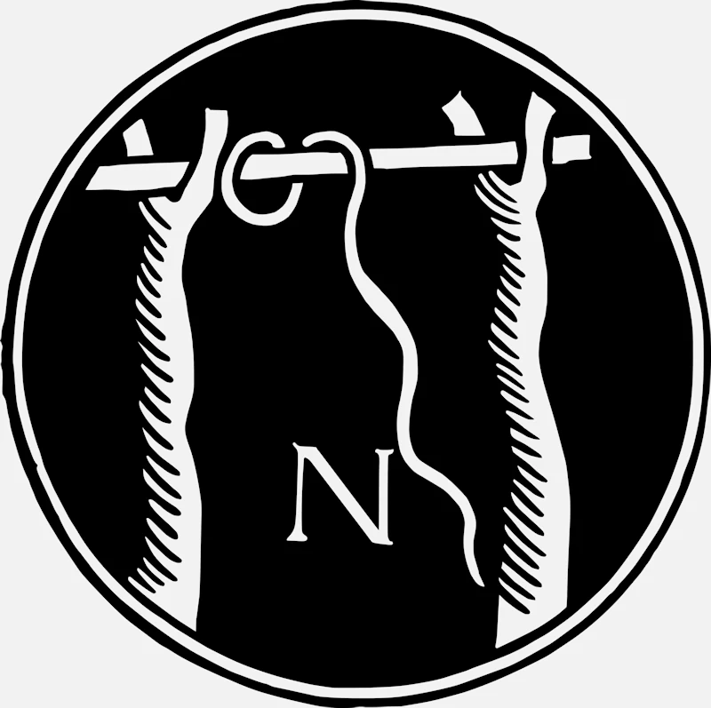 Alphabet 'N' Design Vector