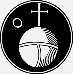 Alphabet 'O' Globus Cruciger Design Vector