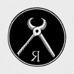 Alphabet 'R' Pliers Vector Design