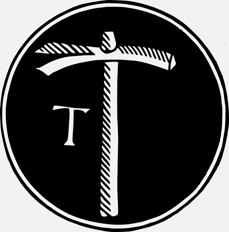 Alphabet 'T' Tool Design Vector