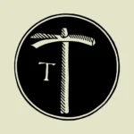 Alphabet 'T' Tool Vector Design