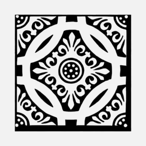 English Tiles from Oxford Plate 10 Vector
