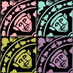English Tiles from Oxford Plate 22 Vector