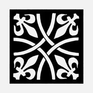 English Tiles from Oxford Plate 6 Vector