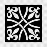 English Tiles from Oxford Plate 6 Vector