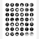 Mnemonic Alphabet Poster