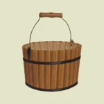 Shaker Wooden Bucket