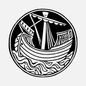 Ship Alphabet Design Vector