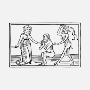 The Punishment of Job Vector