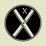 Alphabet 'X' Wooden Joint Design Vector
