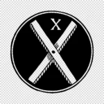 Alphabet 'X' Wooden Joint Design Vector