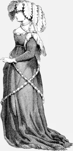 Ancient Romanian Woman Costume