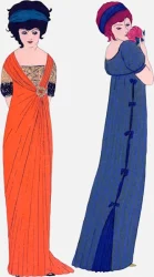 French Fashion Costumes from Les Robes