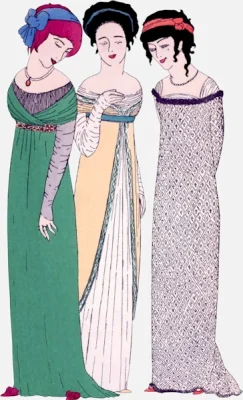 French Fashion Costumes from Les Robes