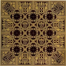 Tiles Design Gloucester Cathedral from 1455