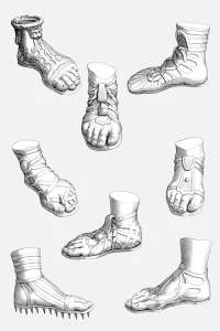 Sandals Vector
