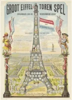 Large Eiffel Tower Game, 1889